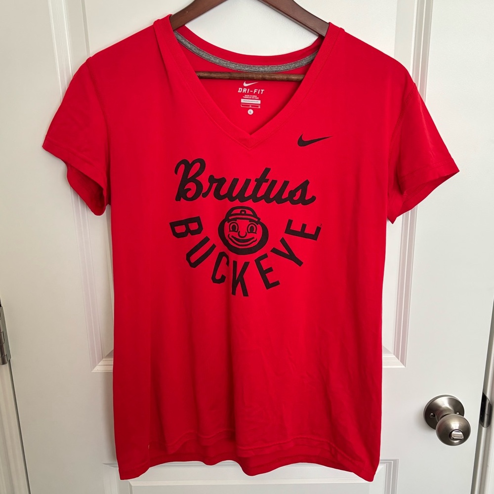 Nike | Brutus Buckeye Ohio State Dri-Fit T-Shirt